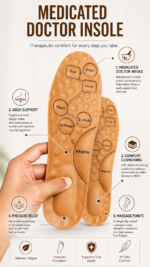 Doctor Medicated Insole BD Brown